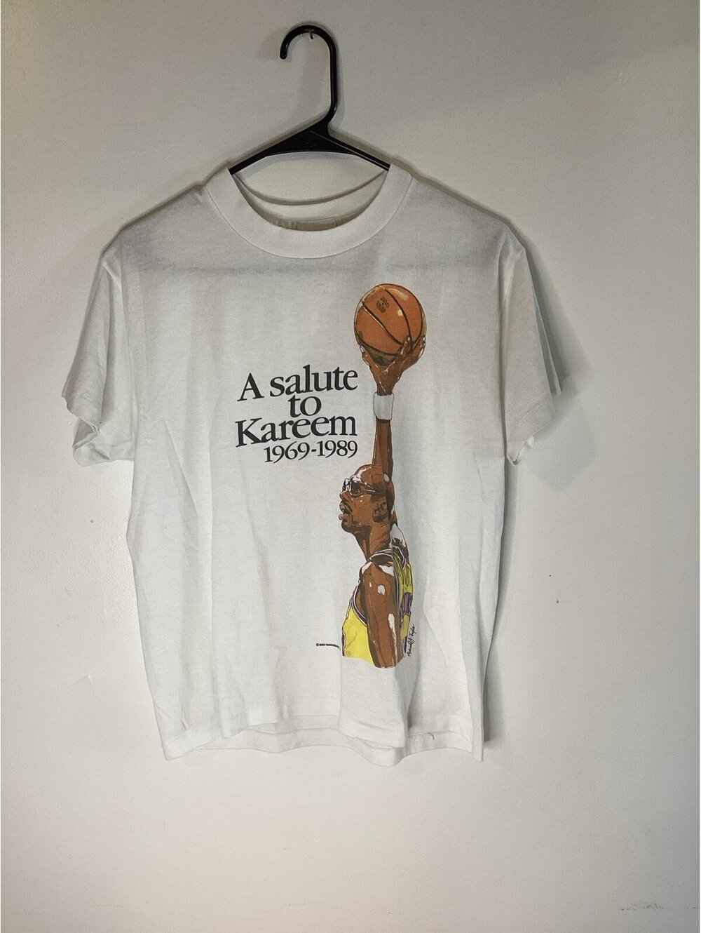 1989 Kareem Retirement T
